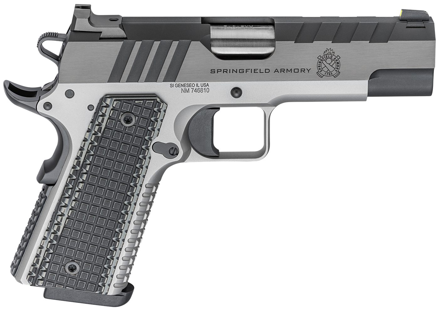 Springfield Armory PX9217L 1911 Emissary 9mm Luger 9+1 4.25in Bull Barrel
