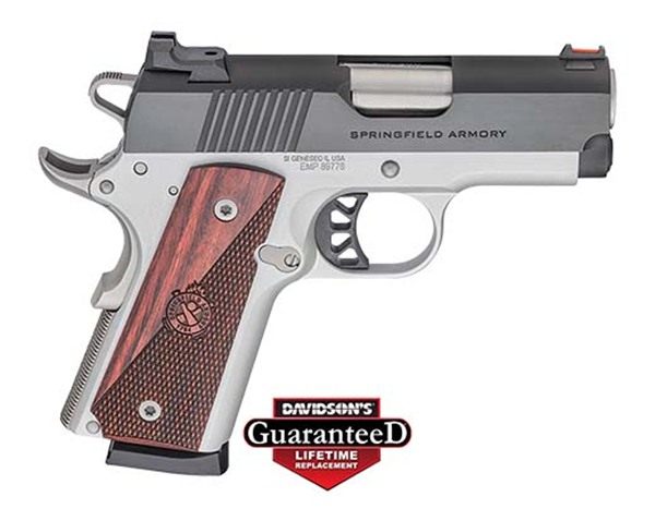 Springfield Armory PX9123L 1911 Ronin EMP 9mm Luger 9+1 3in Stainless Match view 3