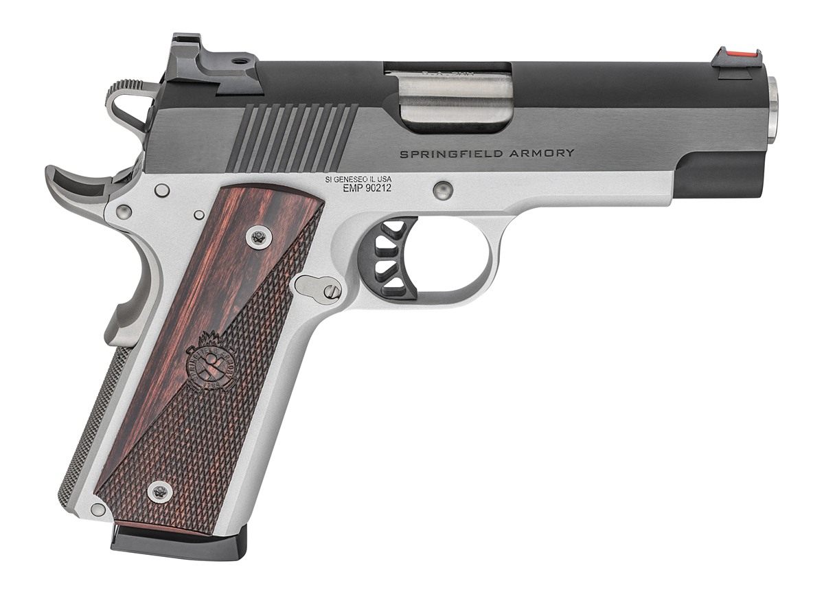 Springfield Armory PX9124L 1911 Ronin EMP 9mm Luger 10+1, 4in Stainless Mat view 2