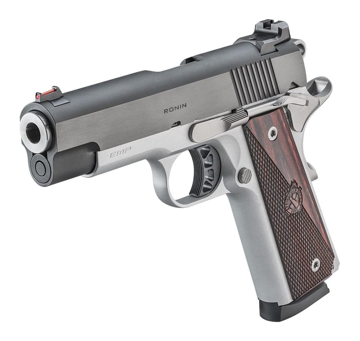 Springfield Armory PX9124L 1911 Ronin EMP 9mm Luger 10+1, 4in Stainless Mat view 3
