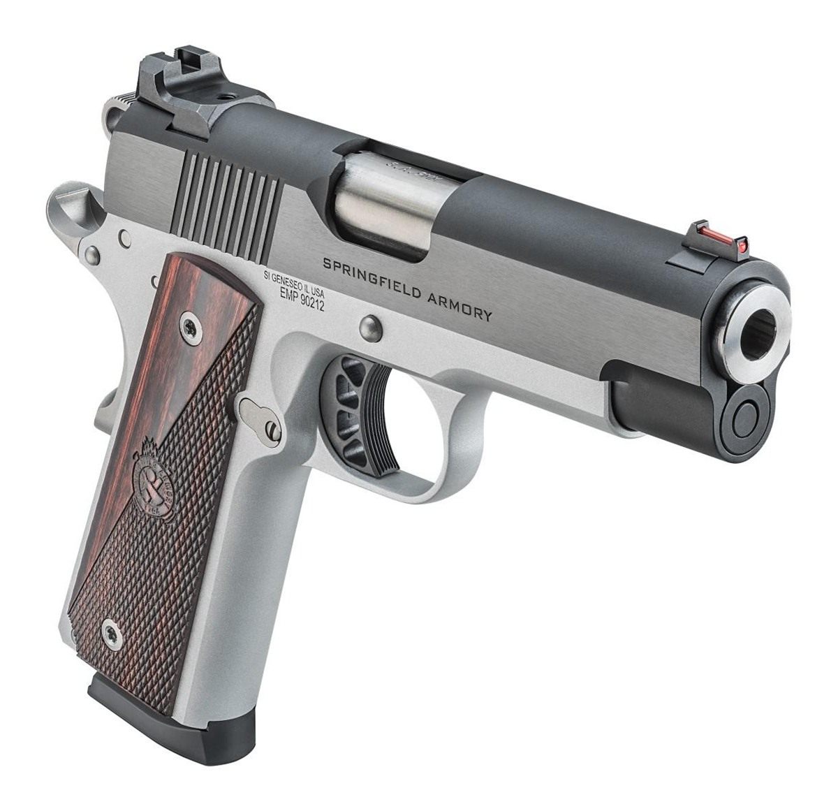 Springfield Armory PX9124L 1911 Ronin EMP 9mm Luger 10+1, 4in Stainless Mat view 4