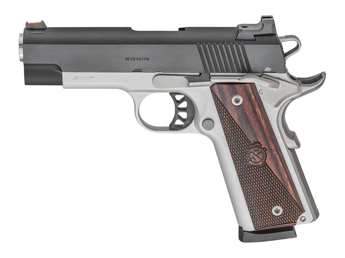 Springfield Armory PX9124L 1911 Ronin EMP 9mm Luger 10+1, 4in Stainless Mat view 5