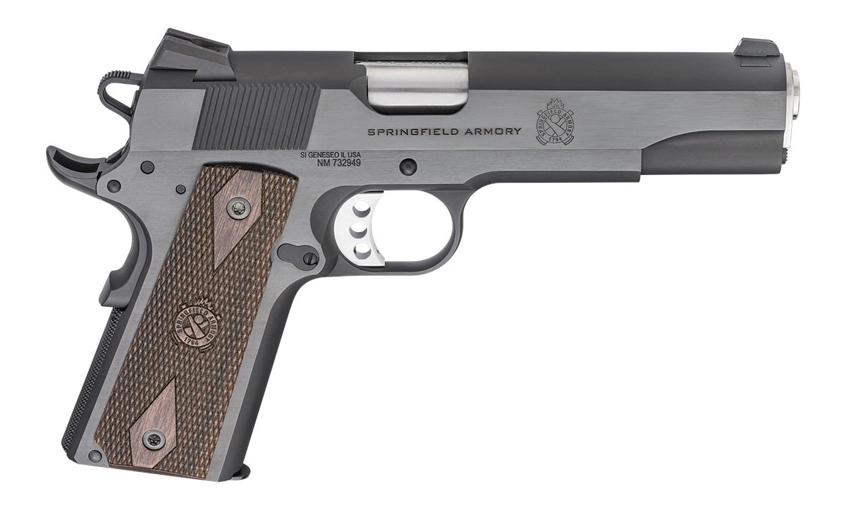 Springfield Armory PX9420 1911 Garrison 45 ACP 7+1, 5in Stainless Match Gra