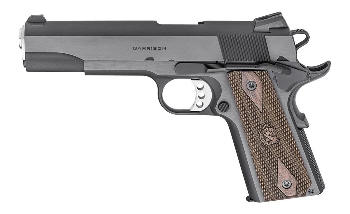 Springfield Armory PX9420 1911 Garrison 45 ACP 7+1, 5in Stainless Match Gra view 4