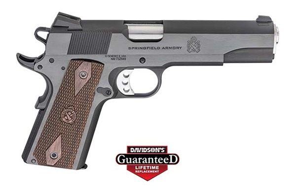 Springfield Armory PX9420 1911 Garrison 45 ACP 7+1, 5in Stainless Match Gra view 5