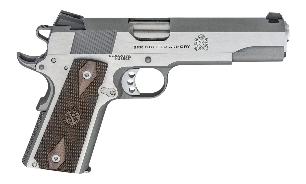 Springfield Armory PX9420S 1911 Garrison 45 ACP 7+1 5in Stainless Match Gra