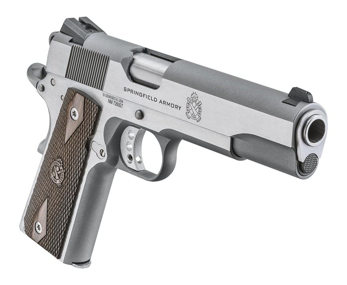 Springfield Armory PX9420S 1911 Garrison 45 ACP 7+1 5in Stainless Match Gra view 3