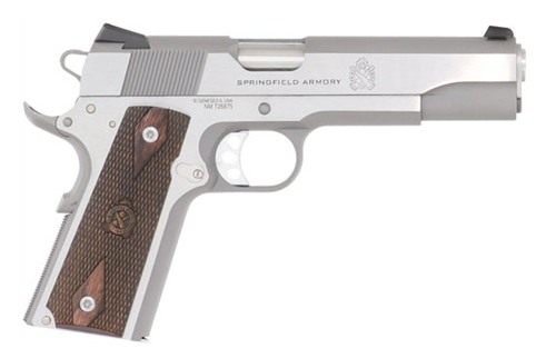 Springfield Armory PX9420S 1911 Garrison 45 ACP 7+1 5in Stainless Match Gra view 6