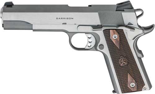 Springfield 1911 Garrison Handgun 9mm Luger 9rd Magazine 5in Barrel Stainle view 8