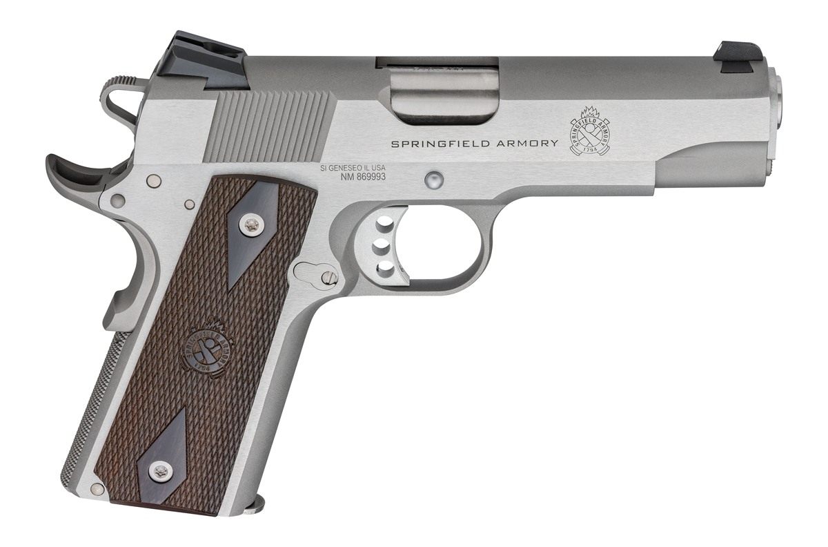Springfield Armory PX9417S 1911 Garrison 9mm Luger 9+1 4.25in Stainless Mat