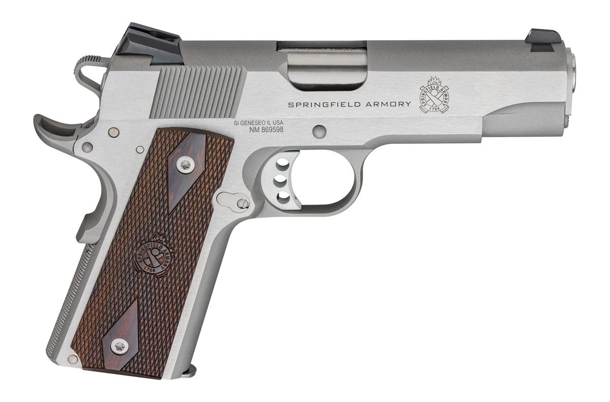 Springfield Armory PX9418S 1911 Garrison 45 ACP 7+1 4.25in Stainless Match