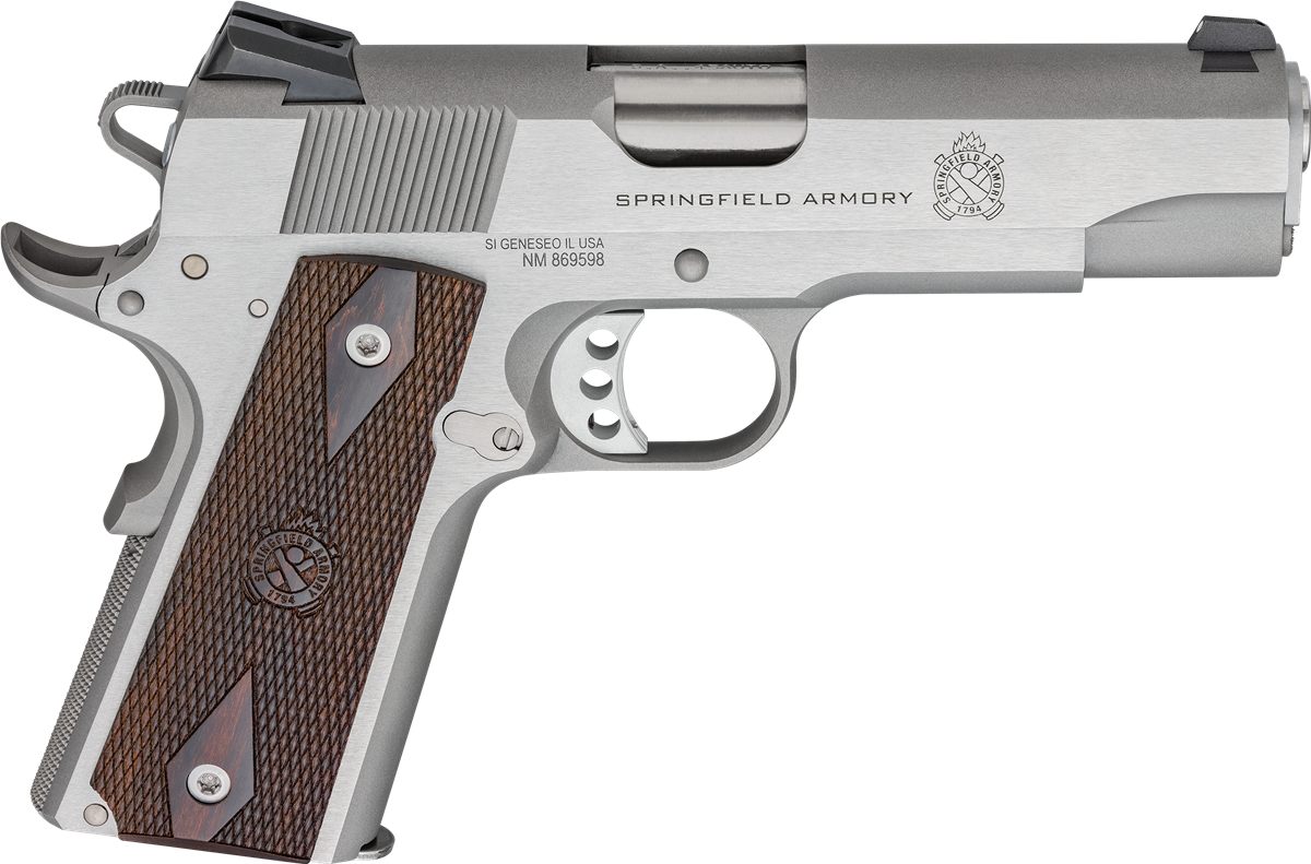 Springfield Armory PX9418S 1911 Garrison 45 ACP 7+1 4.25in Stainless Match view 2