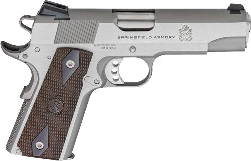 Springfield Armory PX9418S 1911 Garrison 45 ACP 7+1 4.25in Stainless Match view 3
