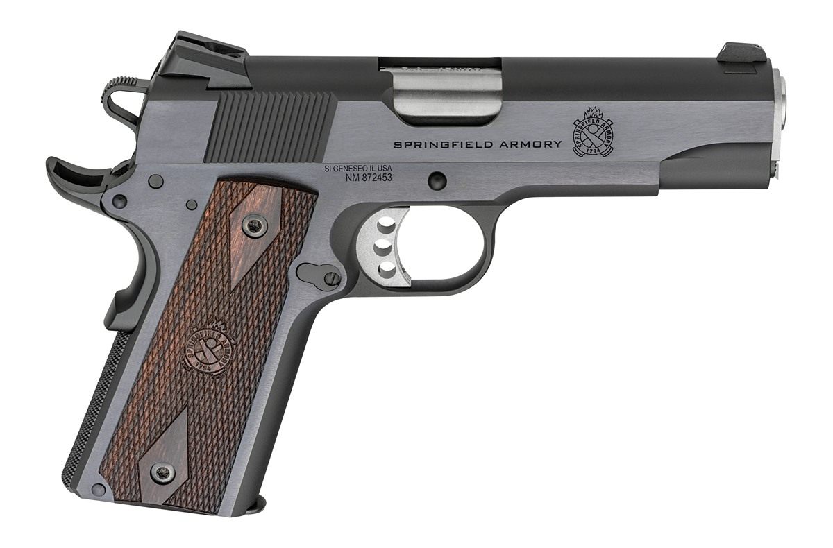 Springfield Armory PX9418 1911 Garrison 45 ACP 7+1 4.25in Stainless Match G