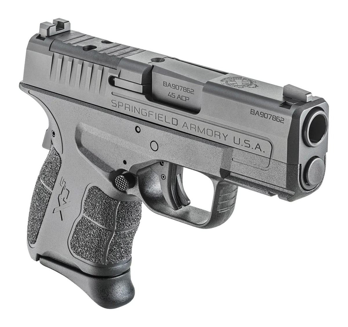 Springfield Armory XDSG93345BOSP Mod2 OSP 45 ACP 5+1 6+1 3.30in Black Melon view 2