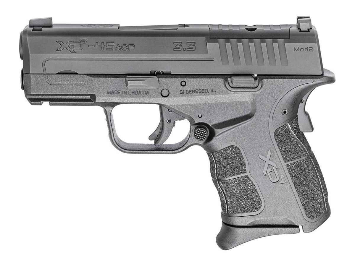Springfield Armory XDSG93345BOSP Mod2 OSP 45 ACP 5+1 6+1 3.30in Black Melon view 4