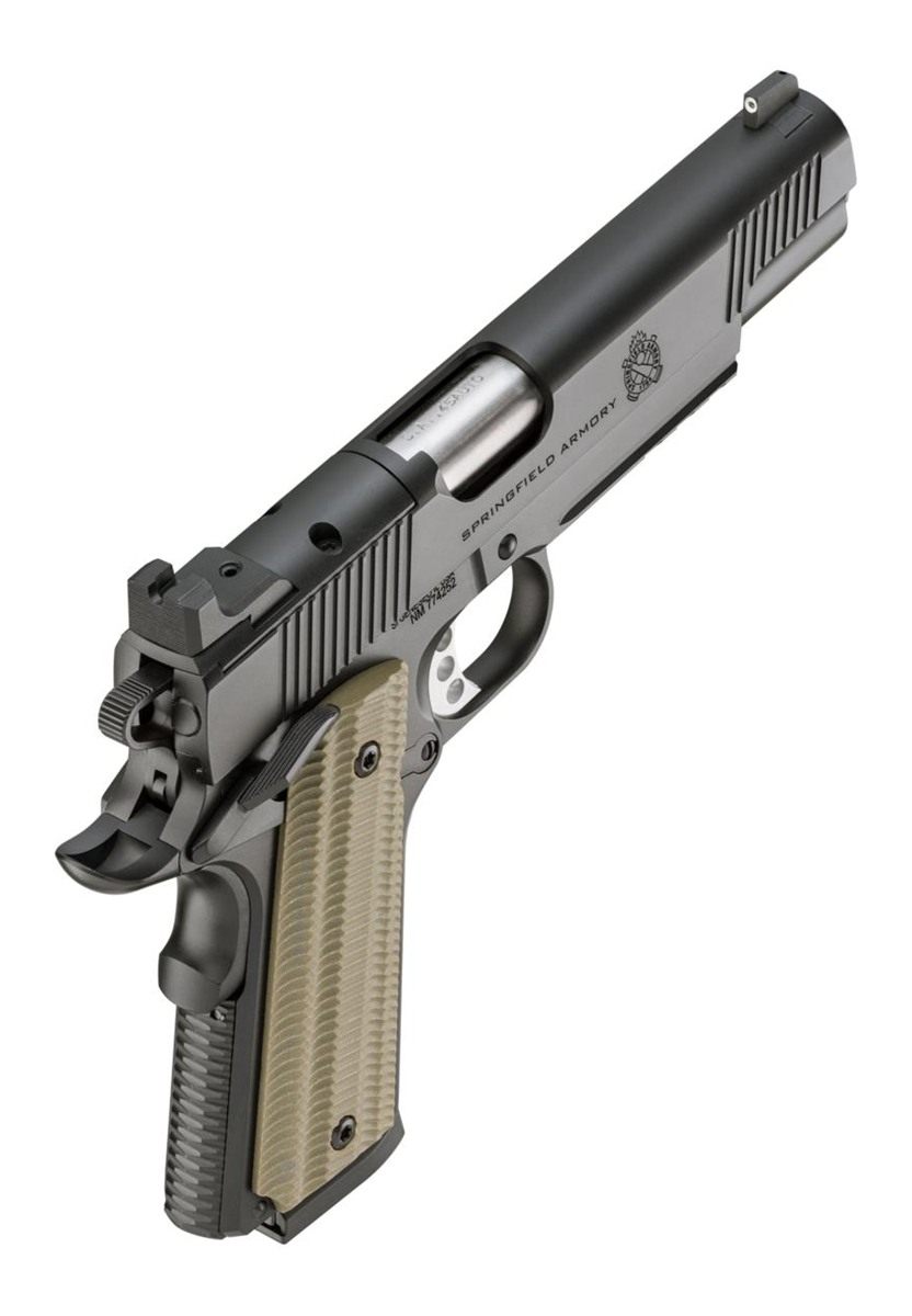 Springfield Armory PO9230AOS 1911 Operator 45 ACP 8+1 5in Black Cerakote Op view 4