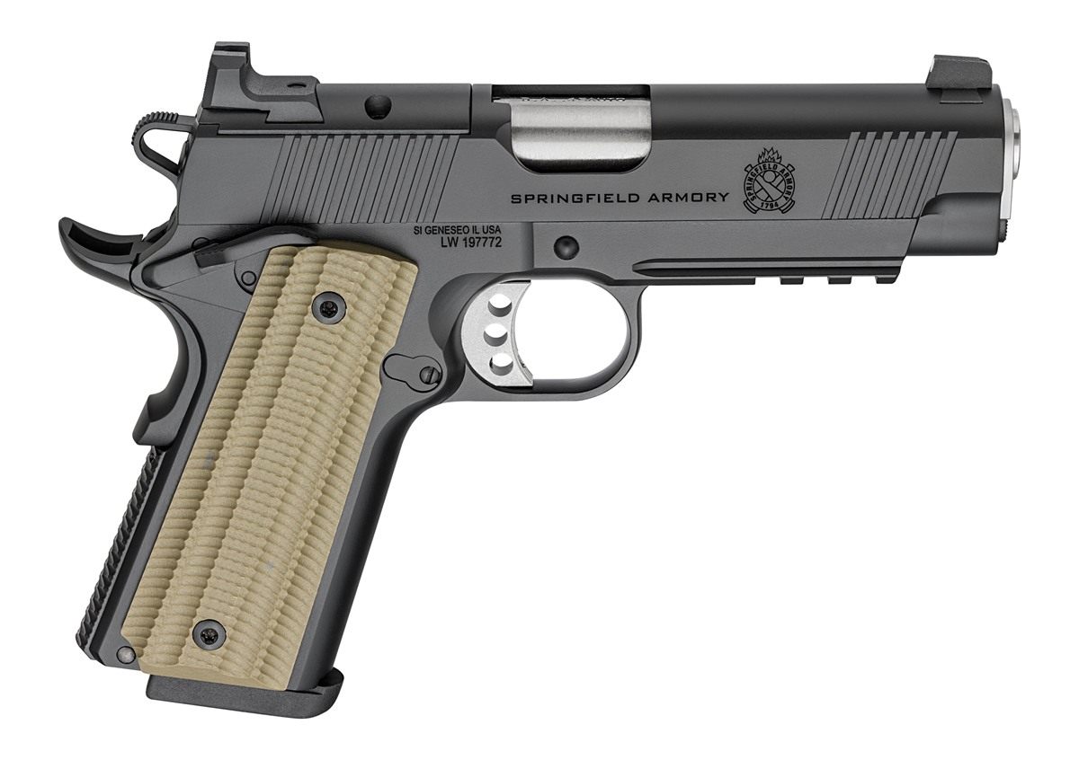 Springfield Armory PO9228AOS 1911 Operator 45 ACP 8+1 4in Black Cerakote Op