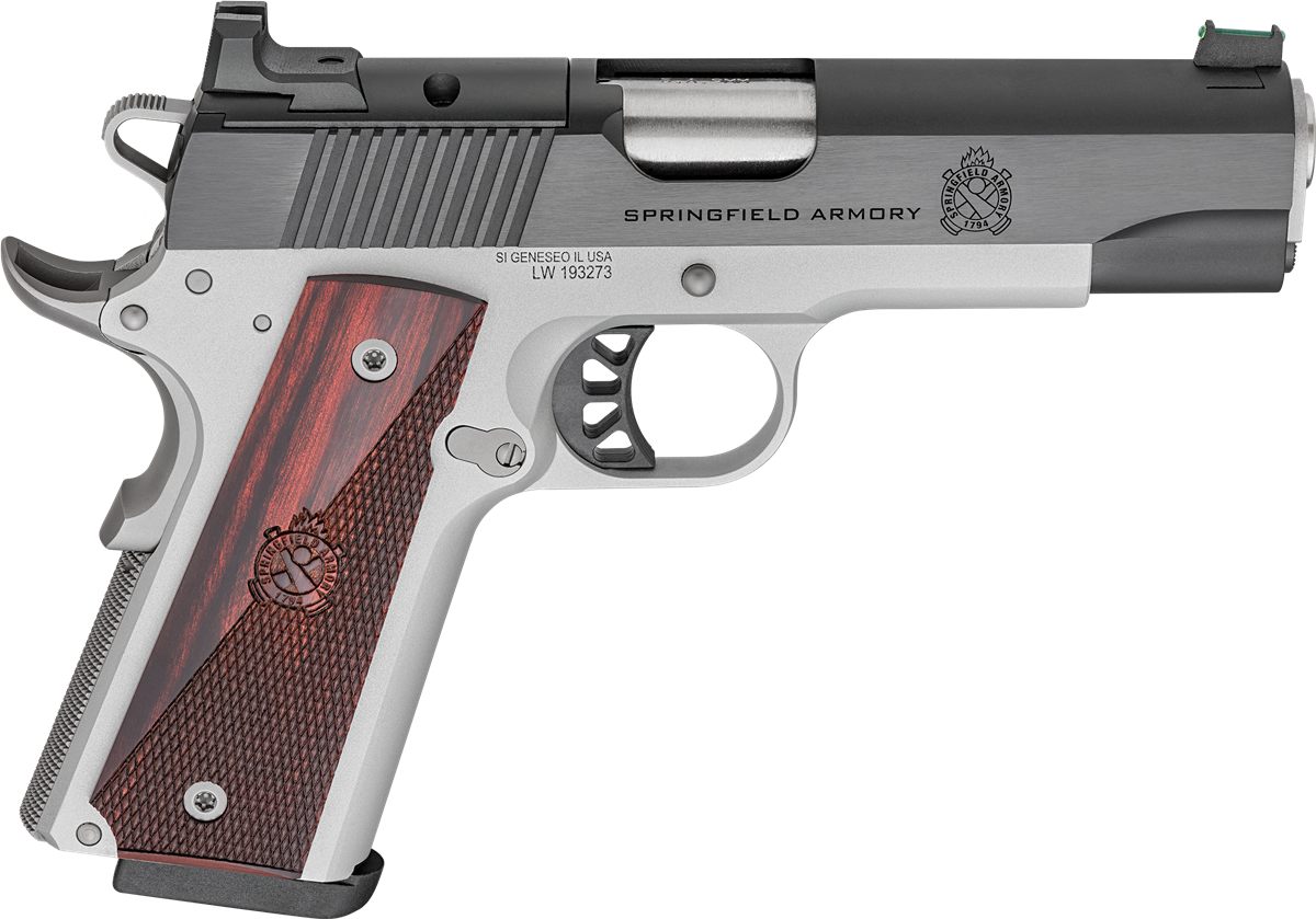 Springfield Armory PX9117LAOS 1911 Ronin 9mm 9+1 4.25in Stainless Steel Bar view 2