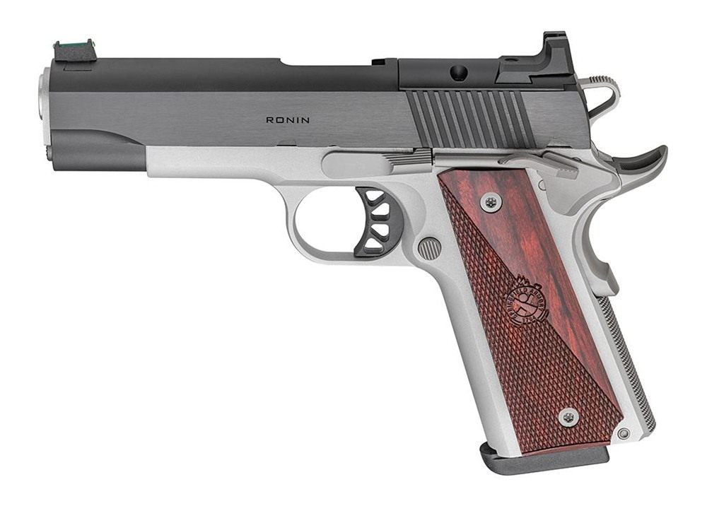 Springfield Armory PX9117LAOS 1911 Ronin 9mm 9+1 4.25in Stainless Steel Bar view 4