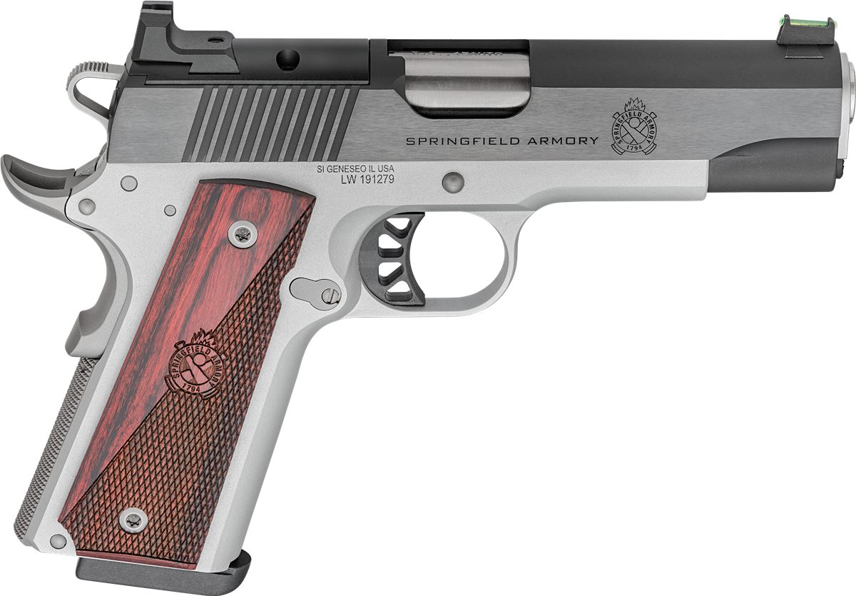 Springfield Armory PX9118LAOS 1911 Ronin 45 ACP 8+1 4.25in Stainless Steel view 2
