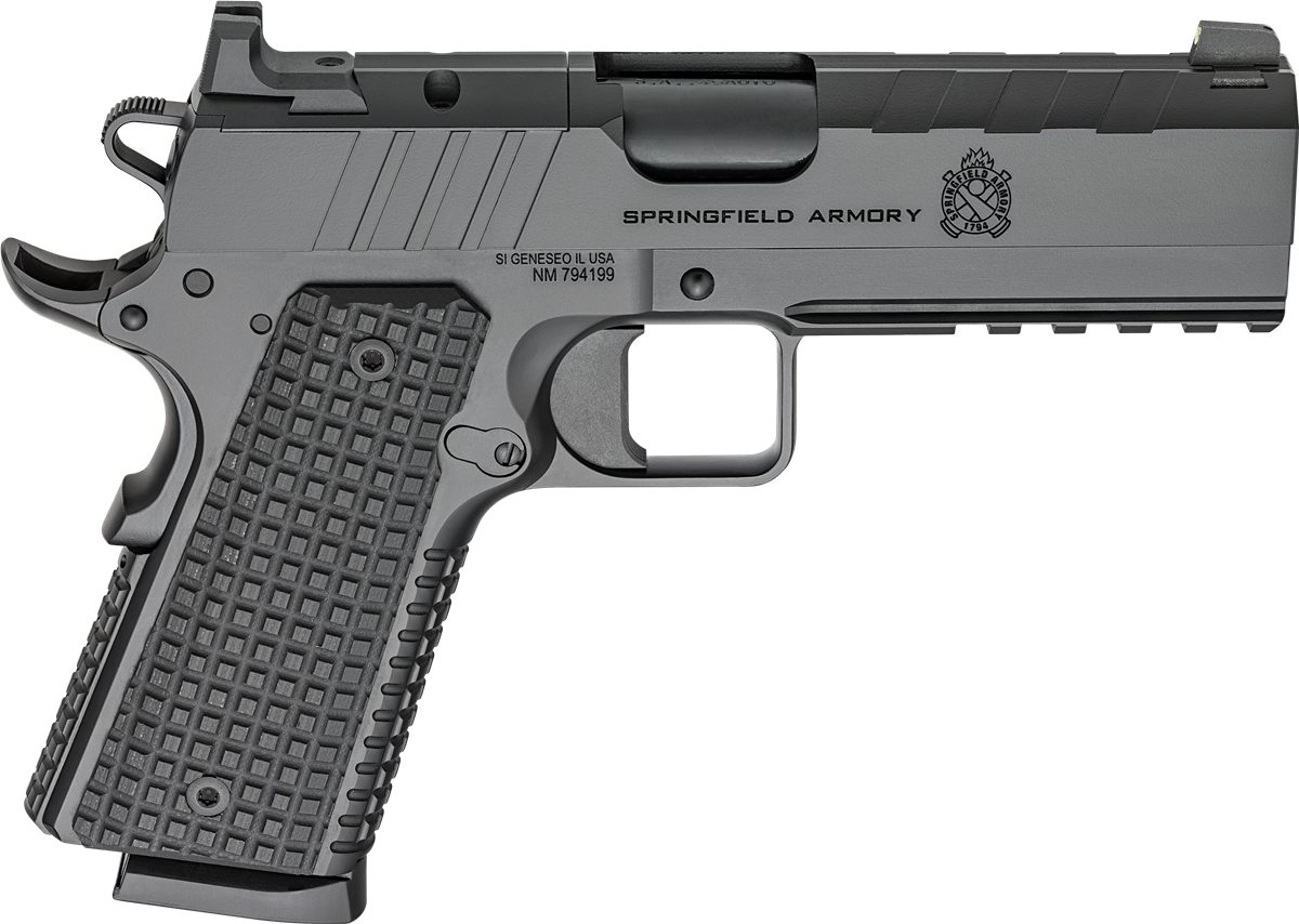 Springfield Armory PX9228LAOS 1911 Emissary 45 ACP 8+1 4.25in Stainless Ste view 2