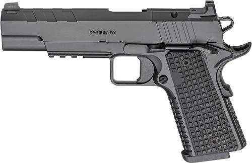 Springfield Armory PX9229LAOS 1911 Emissary 9mm 9+1 5in Stainless Steel Bar view 2