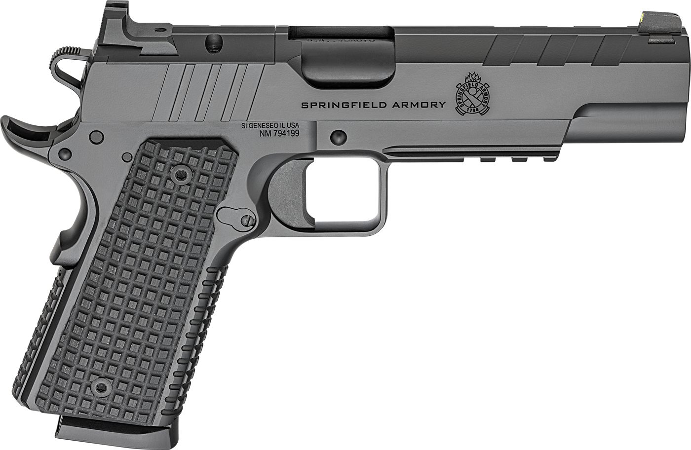 Springfield Armory PX9230LAOS 1911 Emissary 45 ACP 8+1 5in Stainless Steel view 2