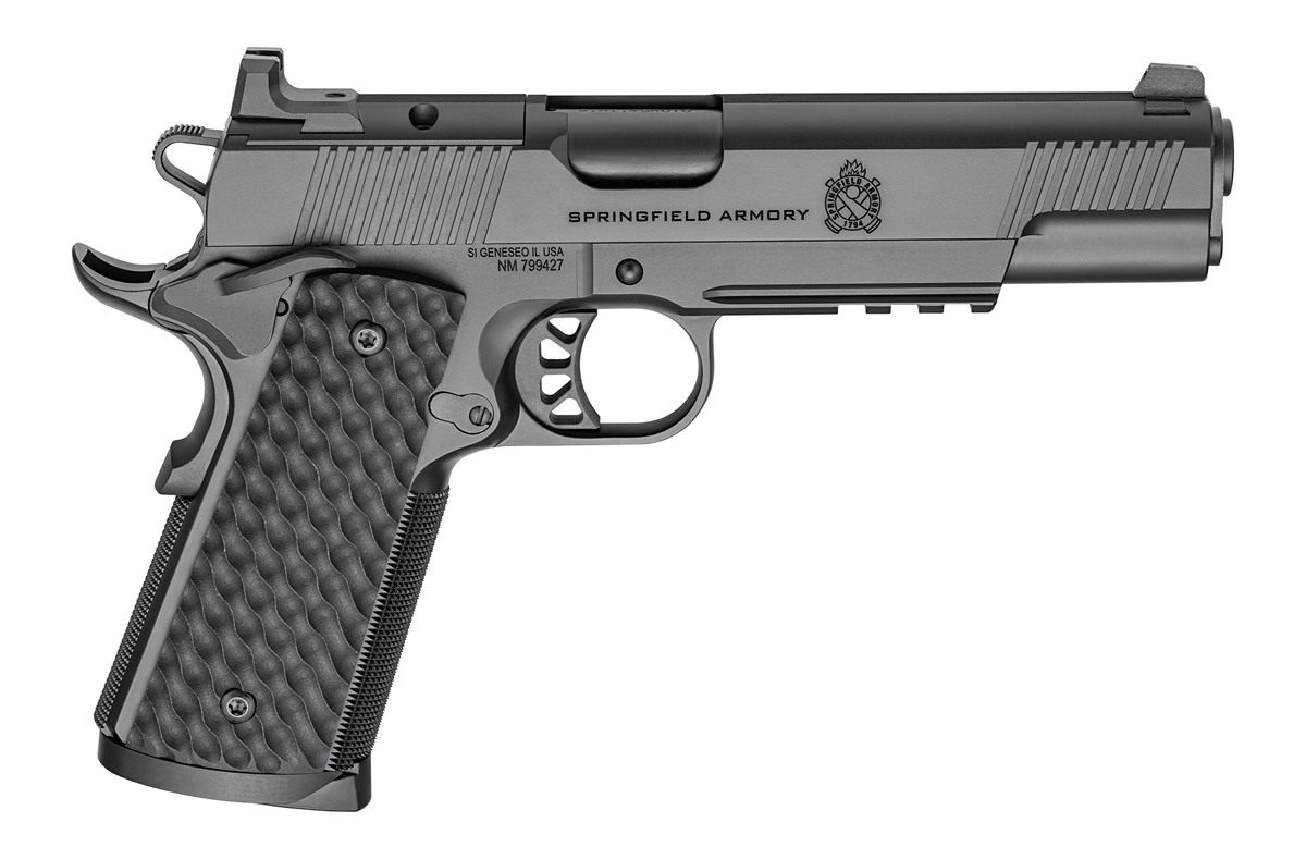 Springfield Armory 1911 TRP AOS Black Handgun .45 Auto 8rd Magazines(3) 5in