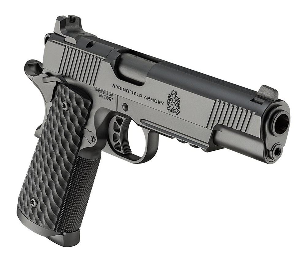 Springfield Armory 1911 TRP AOS Black Handgun .45 Auto 8rd Magazines(3) 5in view 3