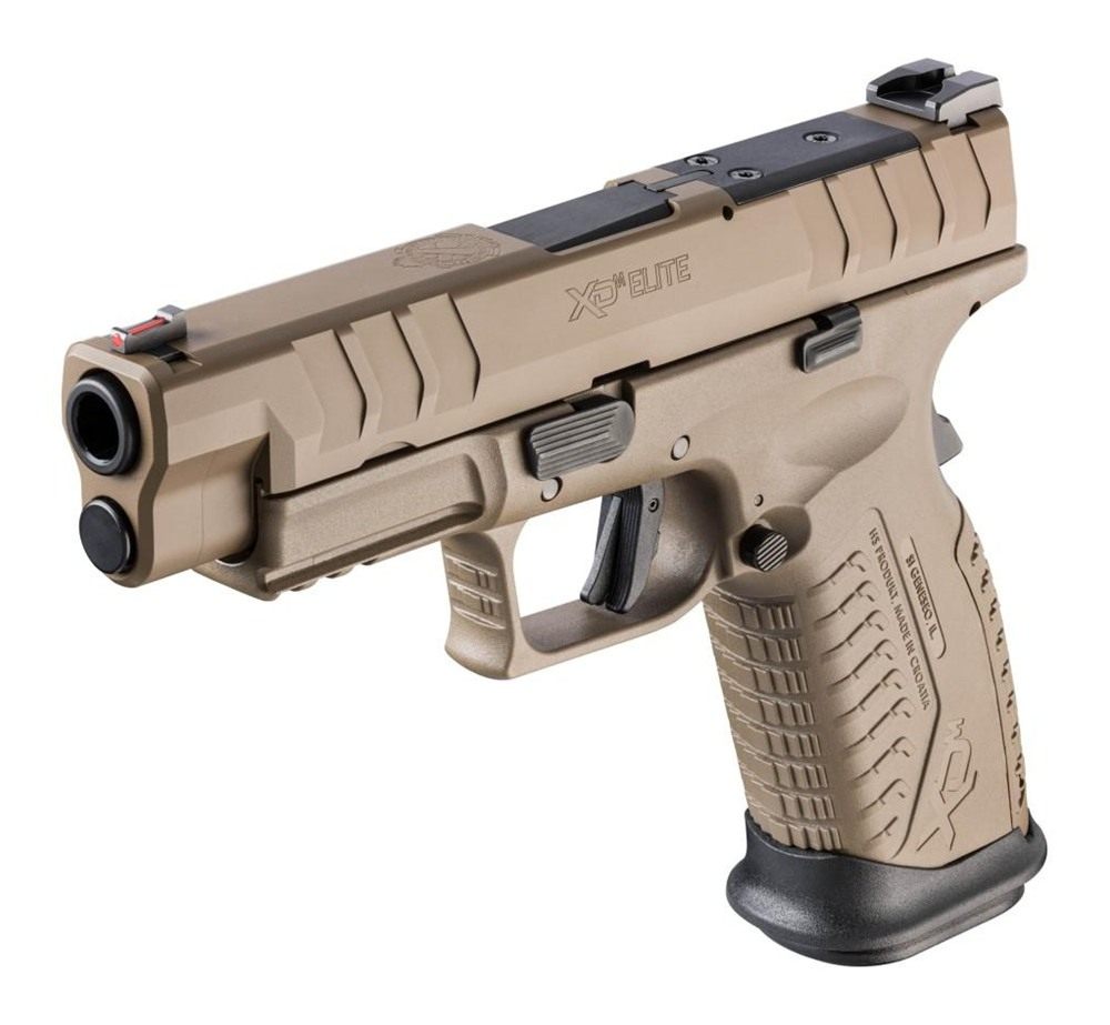 Springfield Armory XDM Elite OSP Handgun 10mm 16rd Magazines (2) 4.5in Barr view 4