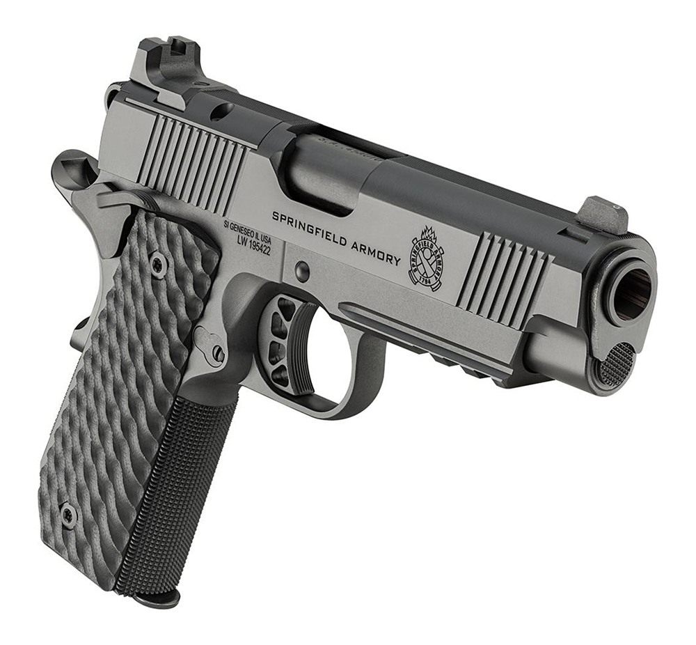 Springfield 1911 TRP AOS Black Handgun 9mm Luger 9rd Magazines(3) 4.25in Ba view 2