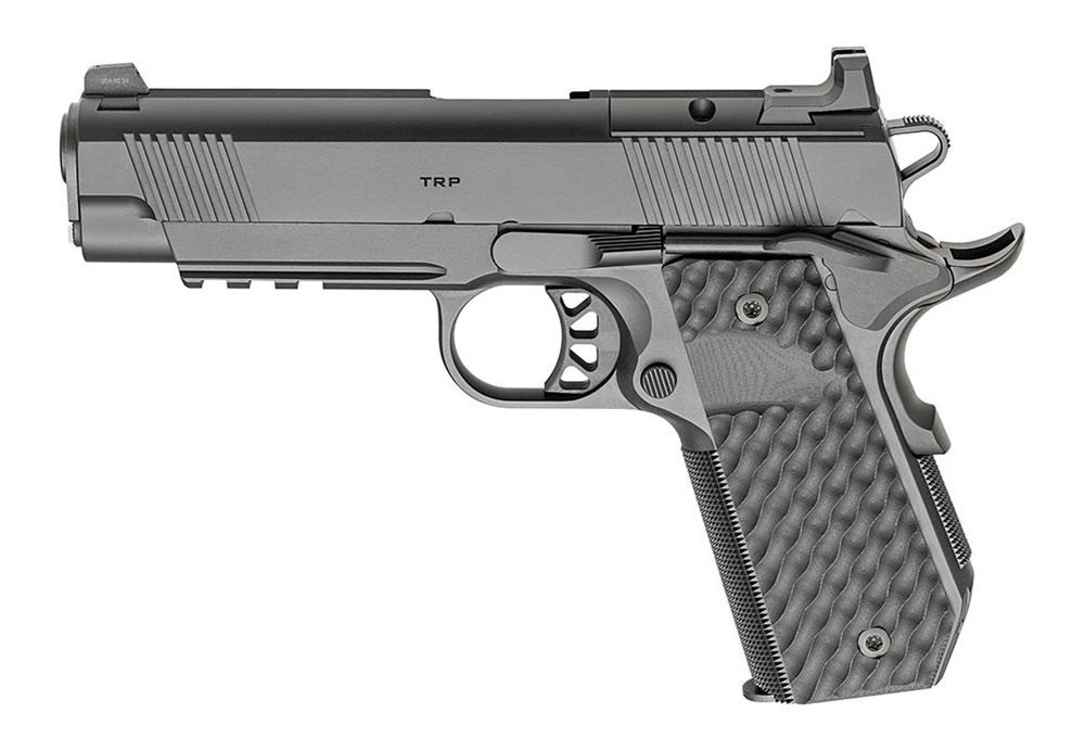 Springfield 1911 TRP AOS Black Handgun 9mm Luger 9rd Magazines(3) 4.25in Ba view 4
