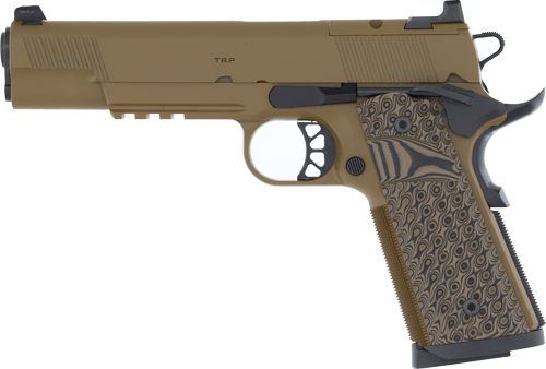 Springfield 1911 TRP AOS Coyote Handgun .45 Auto 8rd Magazines(3) 5in Barre view 5