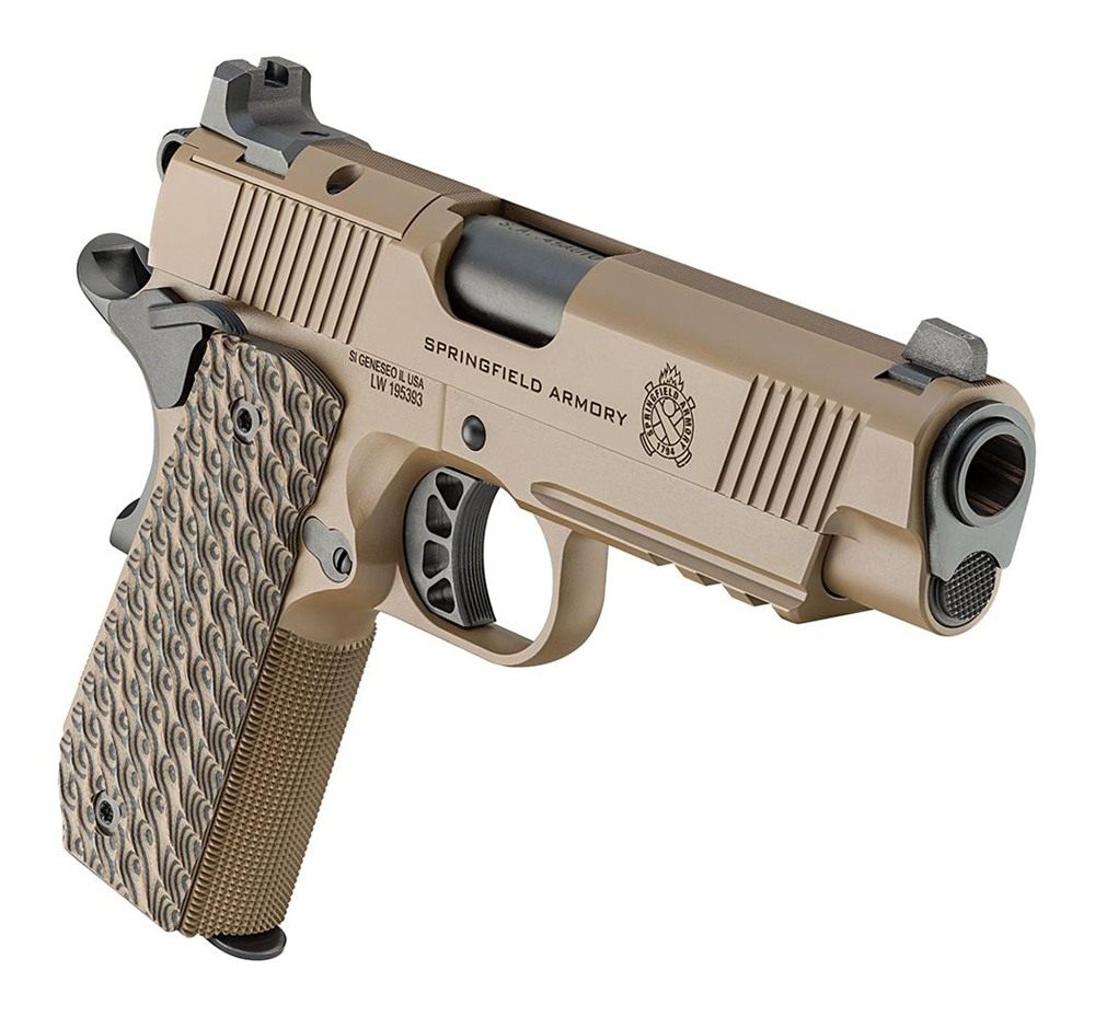 Springfield Armory 1911 TRP AOS Coyote Handgun .45 Auto 7rd Magazines(3) 4. view 2
