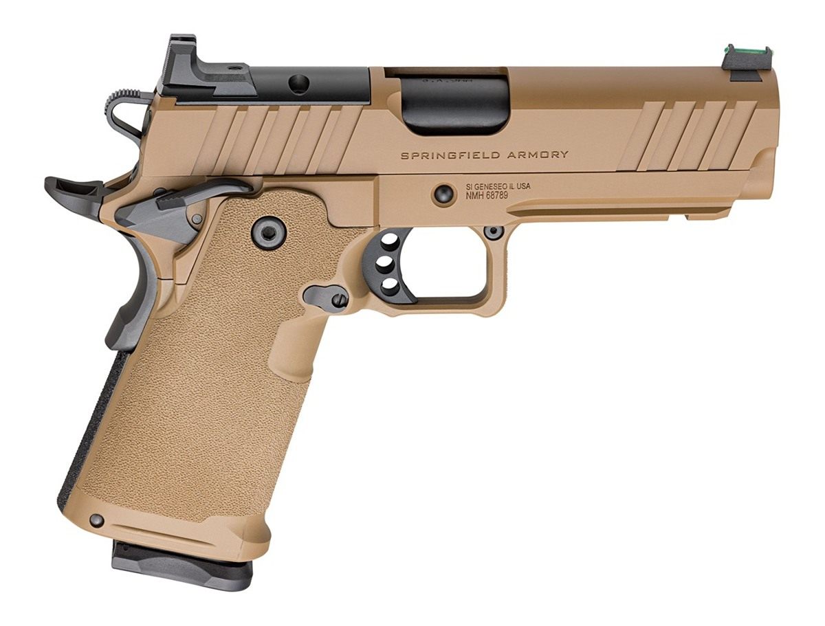 Springfield Armory PH9117AOSCB 1911 DS Prodigy 9mm 20+1 17+1 4.25in Coyote view 3