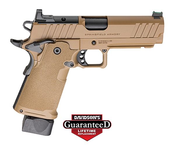 Springfield Armory PH9117AOSCB 1911 DS Prodigy 9mm 20+1 17+1 4.25in Coyote view 5