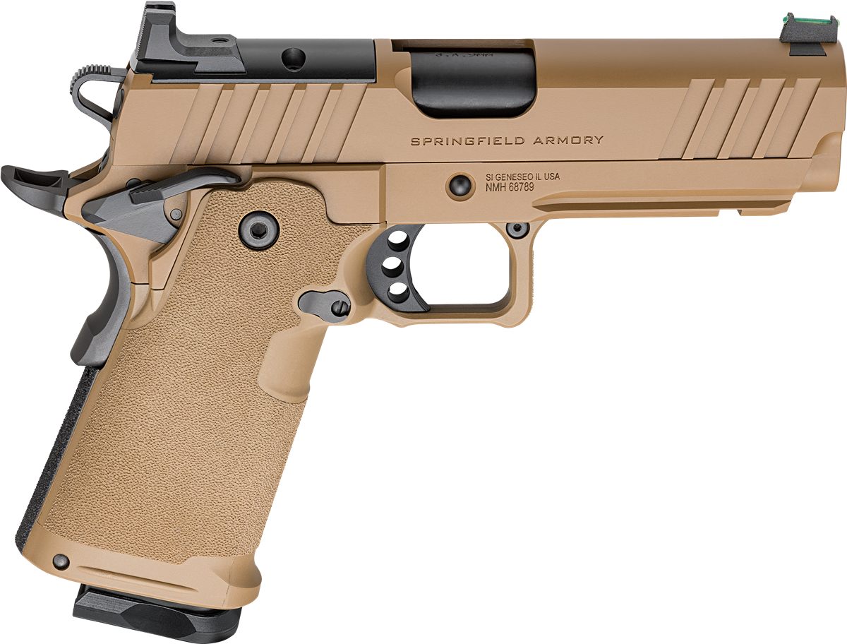 Springfield Armory PH9117AOSCBLC 1911 DS Prodigy 9mm 10+1 4.25in Coyote Bro view 2