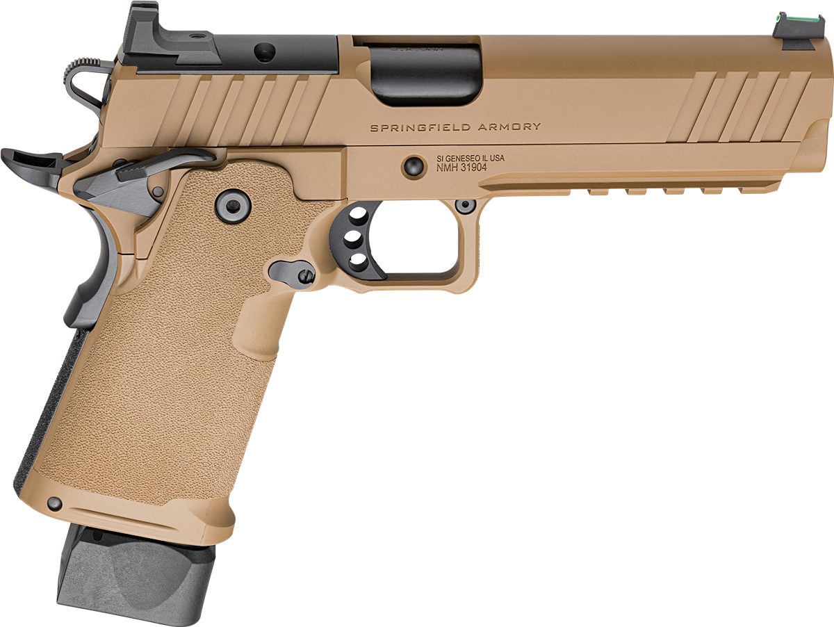 Springfield Armory PH9119AOSCB 1911 DS Prodigy 9mm 20+1 17+1 5in Coyote Bro view 2