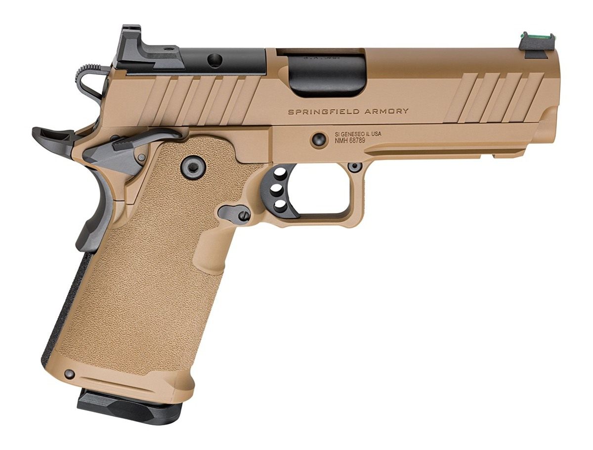 Springfield Armory PH9119AOSCBLC 1911 DS Prodigy 9mm 10+1 5in Coyote Brown view 2