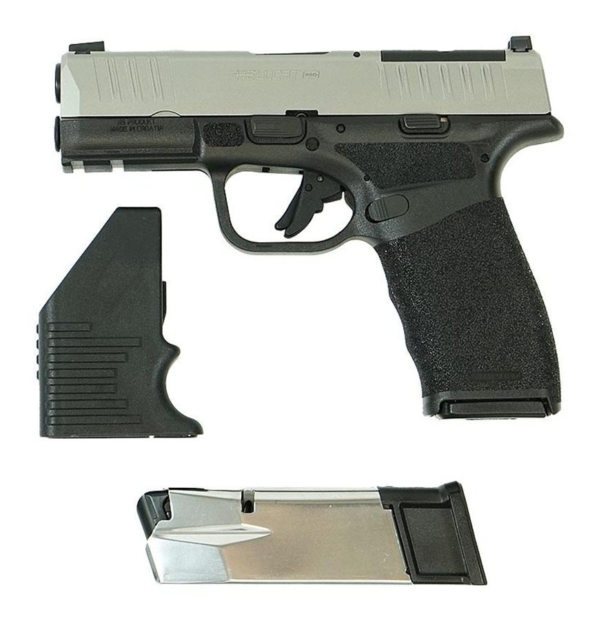 Springfield Hellcat Pro OSP Low Capacity Handgun 9mm Luger 10rd Magazines(2 view 2