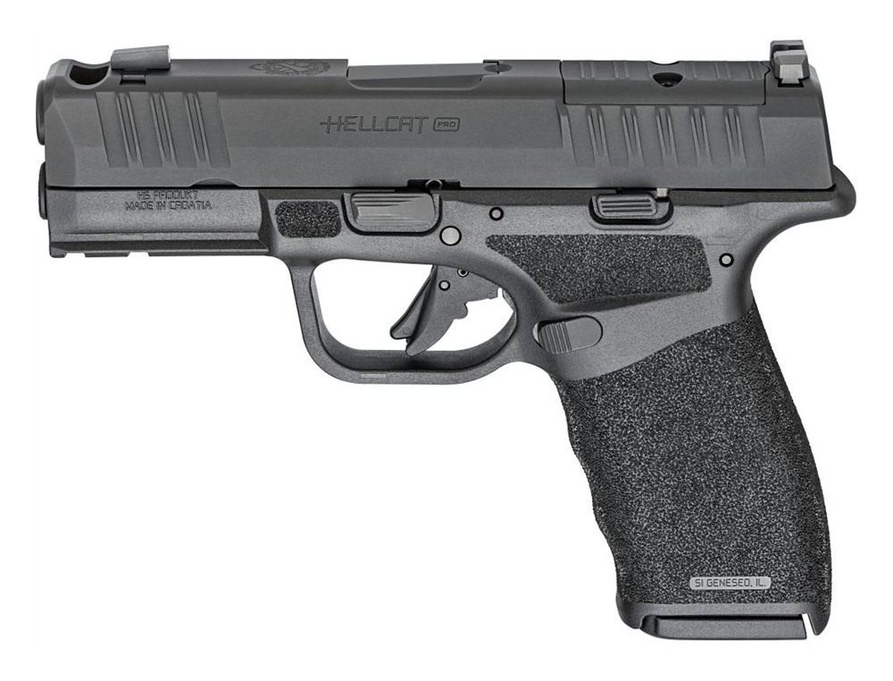 Springfield Hellcat Pro Comp OSP Handgun 9mm Luger 15rd Magazines (2) 3.7in view 2