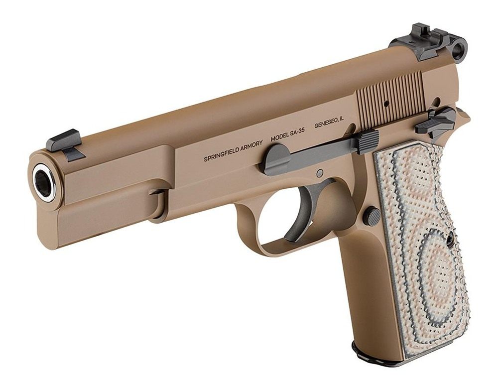 Springfield Armory SA-35 Coyote Brown Handgun 9mm Luger 15rd Magazine(1) 5i view 3