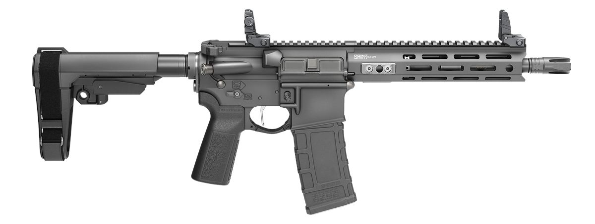 Springfield Armory STV995300B-V2-SBA3 Saint Victor 300 Blackout 30+1 9.50in