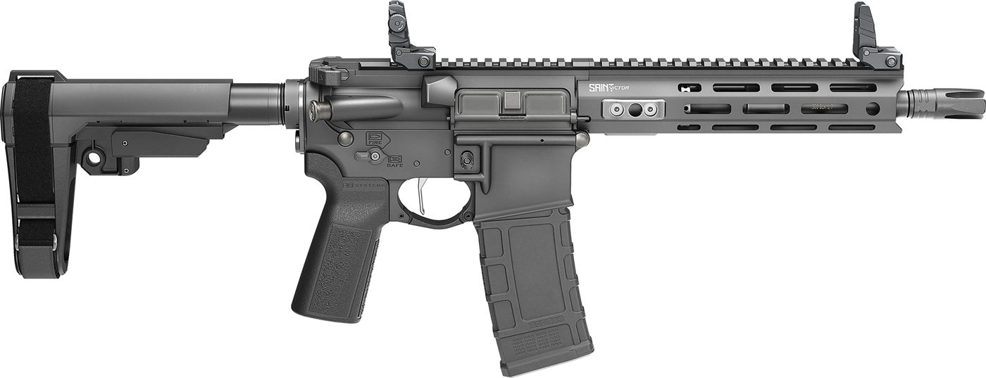 Springfield Armory STV995300B-V2-SBA3 Saint Victor 300 Blackout 30+1 9.50in view 2