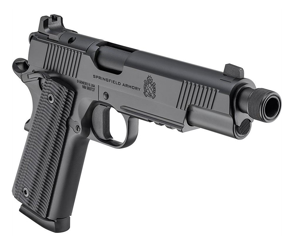 Springfield Armory 1911 Operator AOS Handgun .45 Auto 8rd Magazine(2) 5.75i view 2