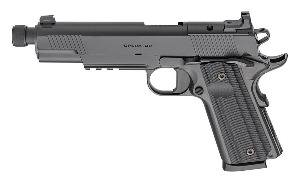 Springfield Armory 1911 Operator AOS Handgun .45 Auto 8rd Magazine(2) 5.75i view 4