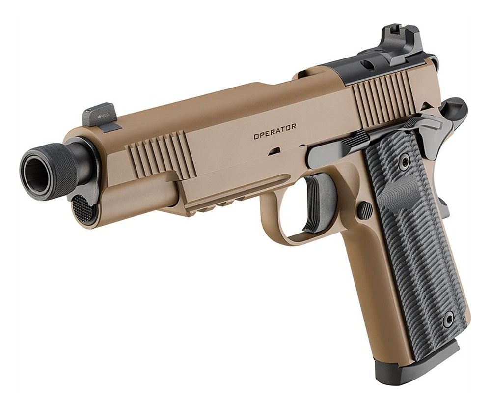 Springfield Armory 1911 Operator AOS Handgun .45 Auto 8rd Magazine(2) 5.75i view 3