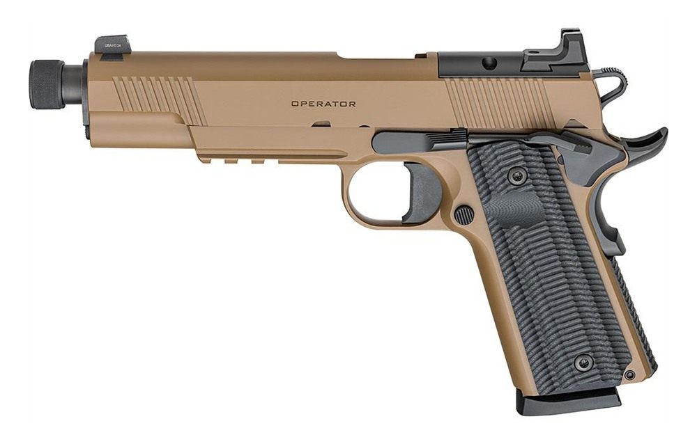 Springfield Armory 1911 Operator AOS Handgun .45 Auto 8rd Magazine(2) 5.75i view 4