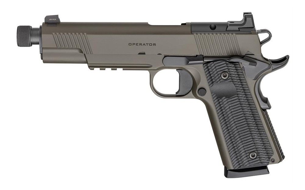 Springfield Armory 1911 Operator AOS Handgun .45 Auto 8rd Magazine(2) 5.75i view 4